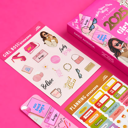 Mofkera | مفكرة | Girl Boss | 2025 Agenda Gift Box