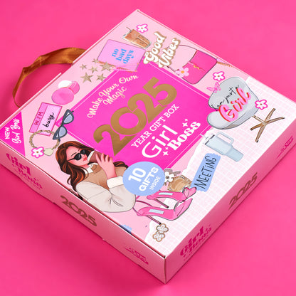 Mofkera | مفكرة | Girl Boss | 2025 Agenda Gift Box