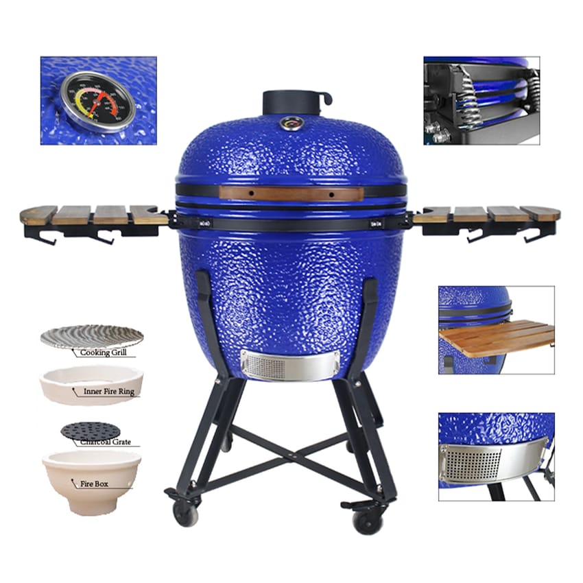 Kamado - Outdoor Ceramic Japanese Grill X-Large 23.5 Inch