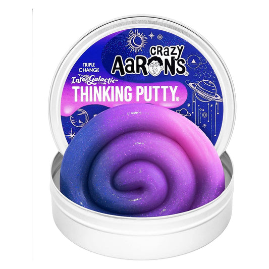 Crazy Aaron's - Thinking Putty Tin - Full Size Intergalactic 90g