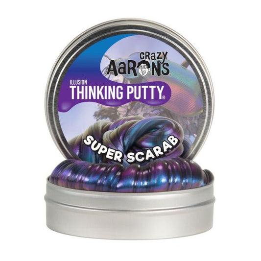 Crazy Aaron's - Thinking Putty Tin - Full Size Super Scarab 90g