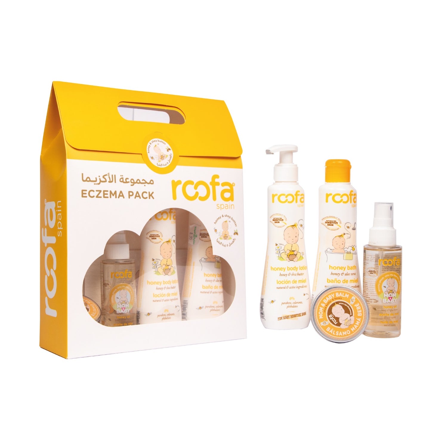 Roofa - Honey and Shea Butter | Eczema Pack