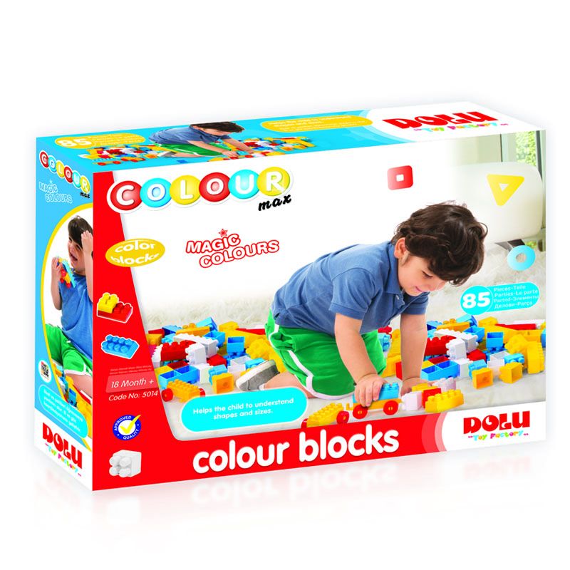 Dolu - BIG COLOR BLOCKS 85 Pieces