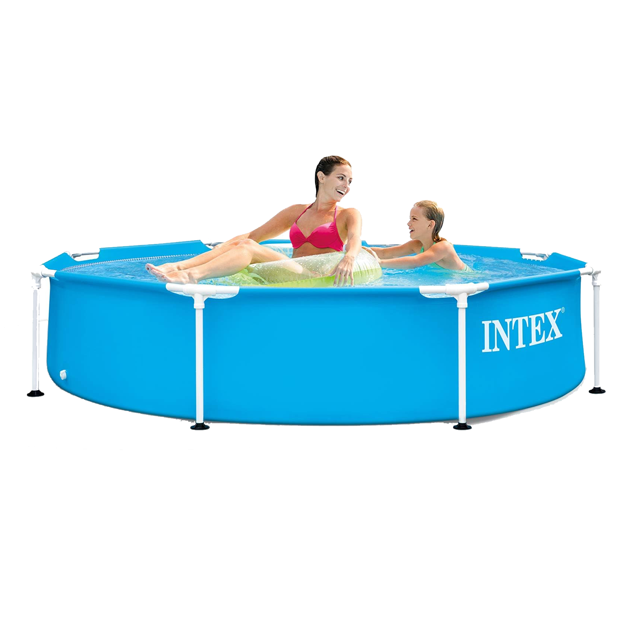 Intex -  Round Metal Frame Pool | 244x51cm