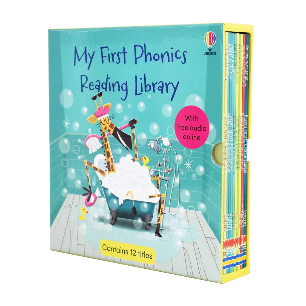 Usborne My First Phonics Reading Library | 12 Books