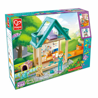 Hape - Furry Friend Vet Set