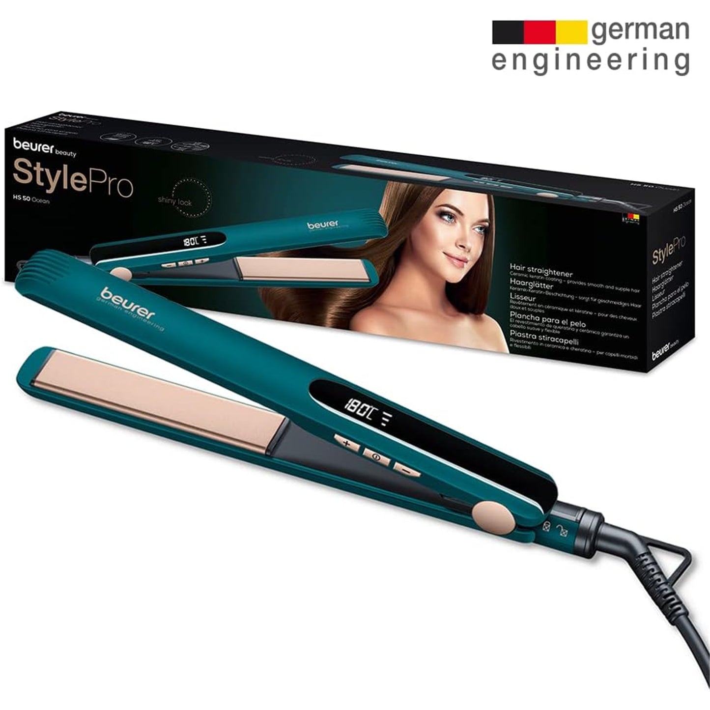 Beurer - Hair Straightener - HS 50 Ocean