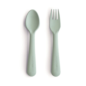 Mushie Fork and Spoon Set