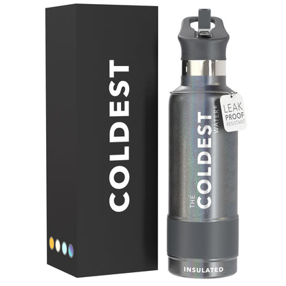 The Coldest Water - Straw Sports Bottle - 621ml - 21 OZ | Stardust