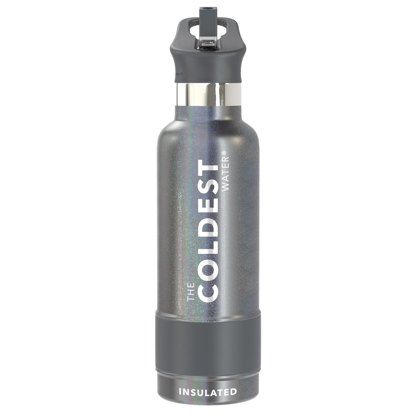 The Coldest Water - Straw Sports Bottle - 621ml - 21 OZ | Stardust