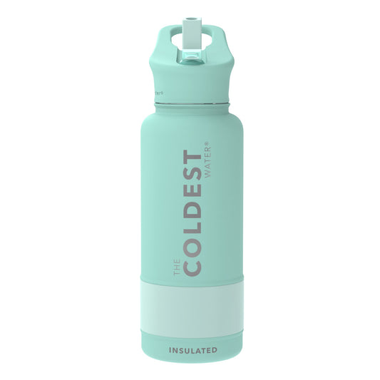 The Coldest Water - Straw Sports Bottle - 946ml - 32 OZ