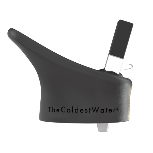 The Coldest Water - Wide Mouth Cap 32oz - Black