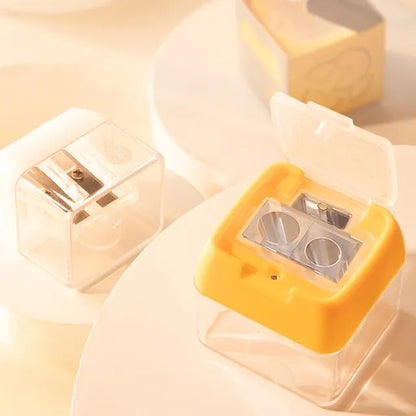 Mideer -  Three-hole Pencil Sharpener | Cloud White