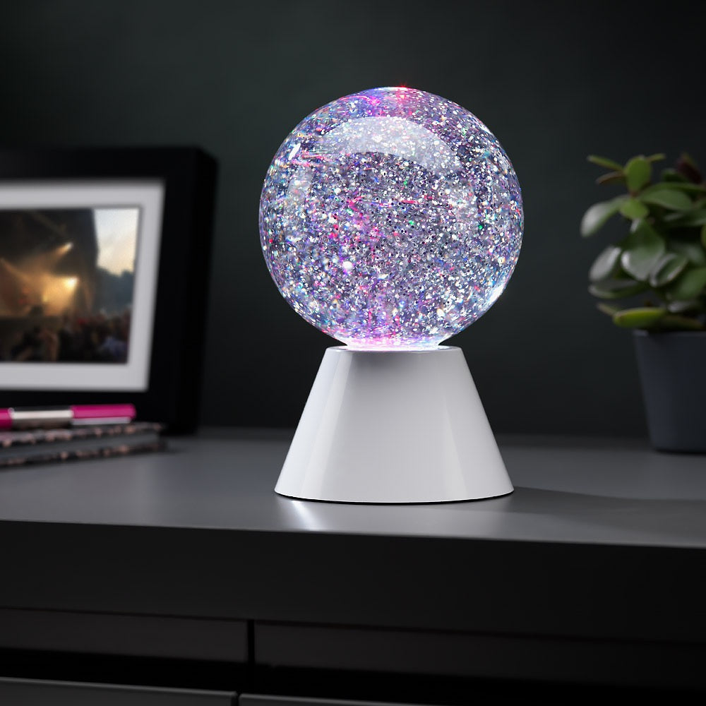 The Source - Spinning Glitter Ball Light