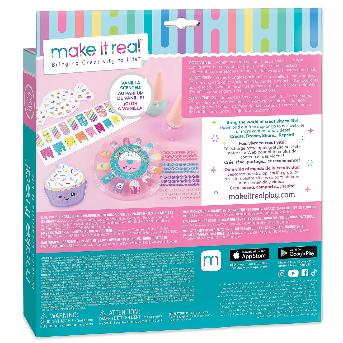 Make it Real - Nail Candy Cosmetic Set