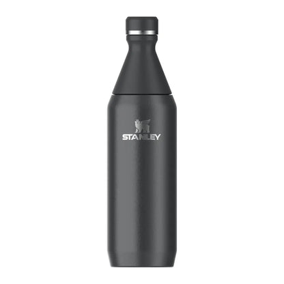 Stanley - The All Day Slim Bottle | Black Gloss | 600ml