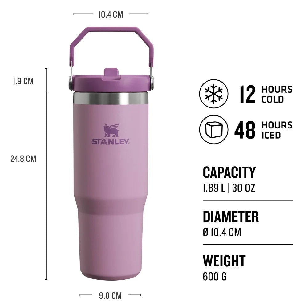 Stanley - The IceFlow™ Flip Straw Tumbler | Lilac | 890ml