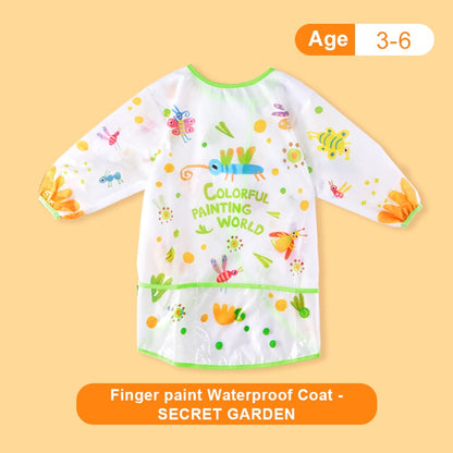 Mideer - Finger paint Waterproof Coat – Colorful Painting World | 3-6Y