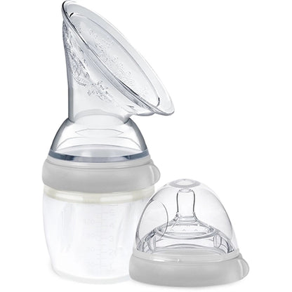 Haakaa - Gen 3 Silicone Breast Pump & Bottle Set 160ml | Grey 100ml