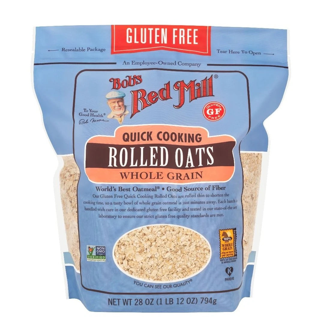 Quick Cooking Rolled Oats | Gluten Free | 794g