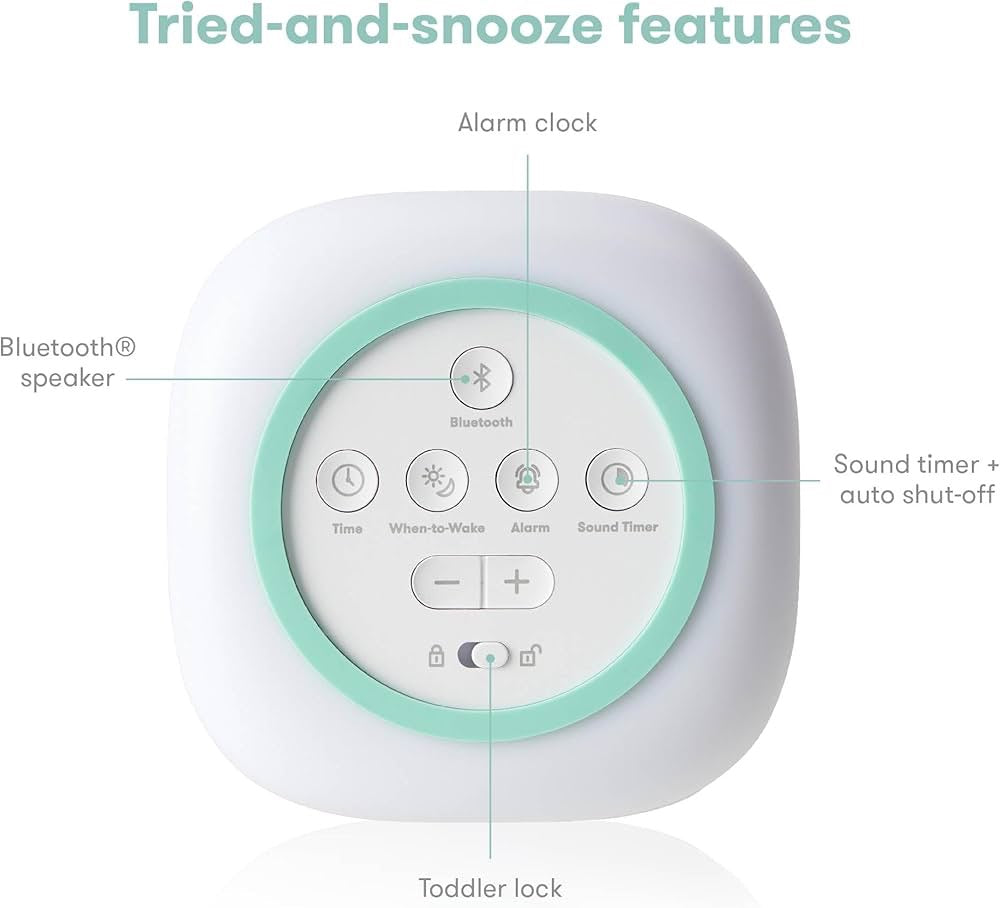 Frida Baby - 3-in-1 Sound Machine + When-To-Wake™ Clock + Nightlight