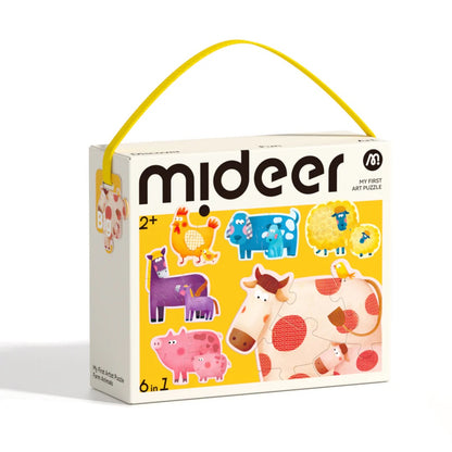 Mideer - My First Artist Puzzle -  Farm Animals