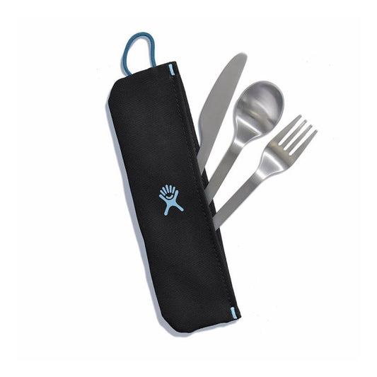 Hydro Flask - Flatware Set Stainless Pouch Black