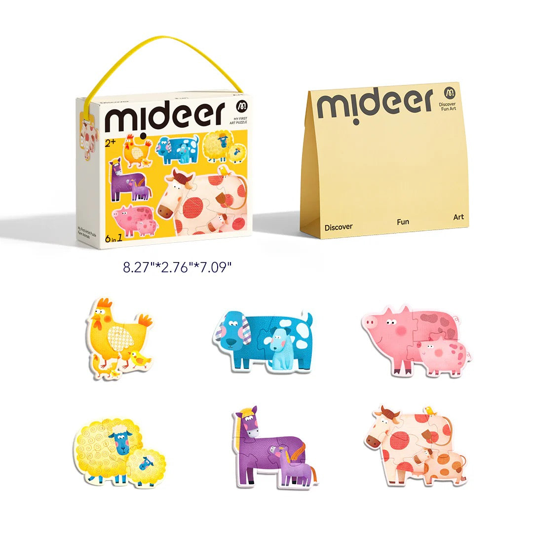 Mideer - My First Artist Puzzle -  Farm Animals