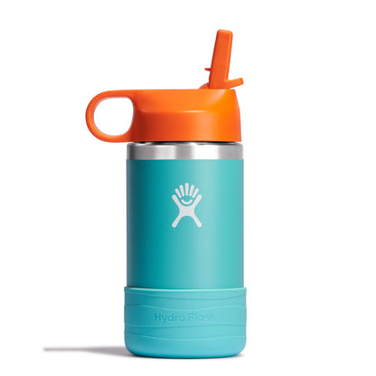 Hydro Flask - Kids Wide Mouth Straw Lid & Boot | SEASPRAY | 355ml