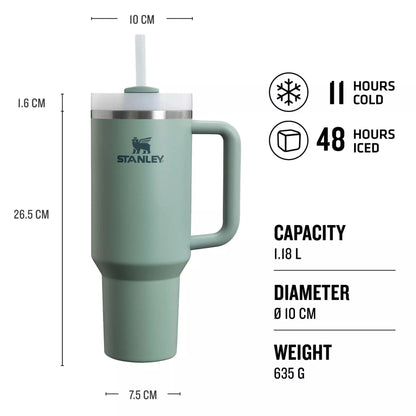 Stanley - The Quencher H2.O FlowState™ Tumbler | Rose Quartz | 1.18L