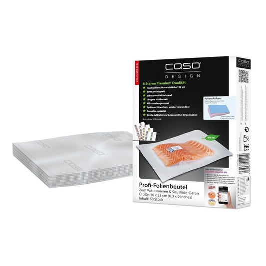 Caso - Vacuum Polybags | 16x23 cm | 50 Pieces