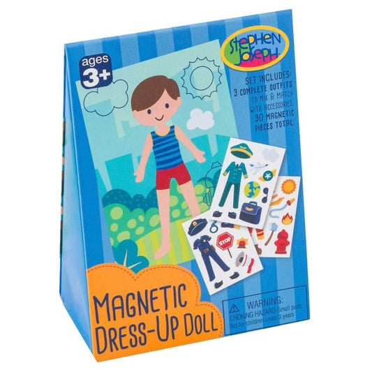 Stephen Joseph | Magnetic Dress-Up Doll | Boy