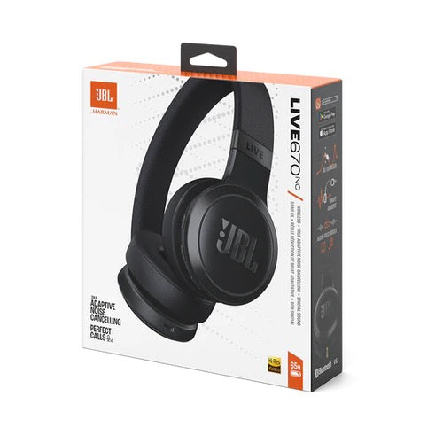 JBL - Wireless Headphones LIVE 670NC | Black