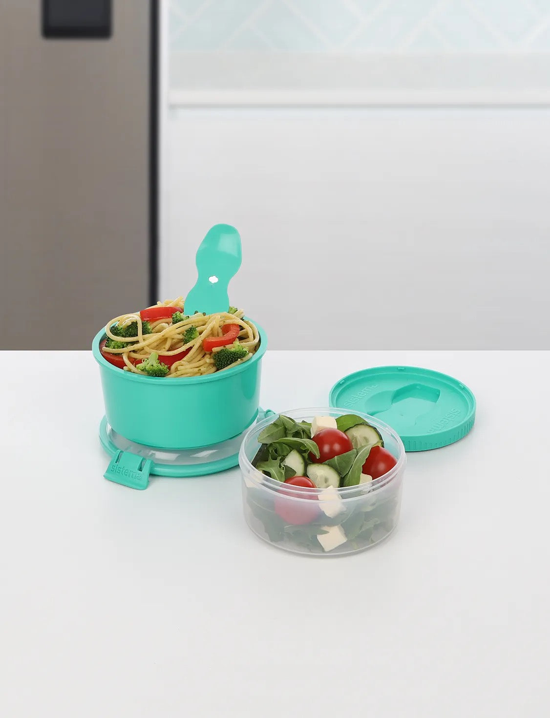 Sistema - 965ml Lunch Stack to Go + Spork