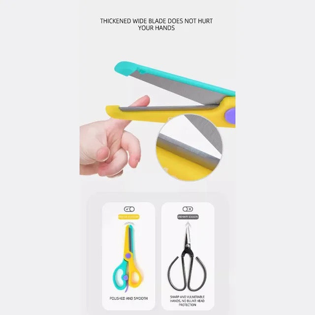 Mideer - Kids Scissors | Yellow Green