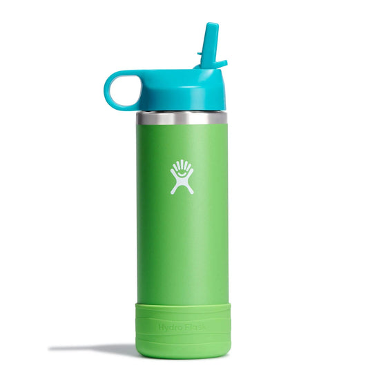 Hydro Flask - Kids Wide Mouth Straw Lid & Boot | GRASS | 591 ml