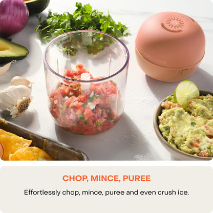 Nutricook - Choppi Rechargable Chopper | 500ml | Canyon Sunset