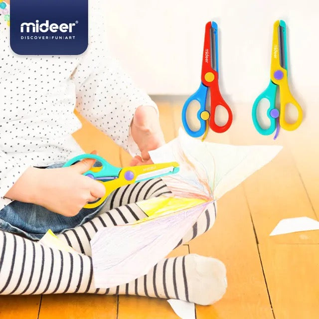 Mideer - Kids Scissors | Red Blue