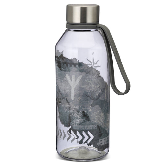 Carl Oscar - WisdomFlask™ Tritan with strap 650ML | Grey Strength