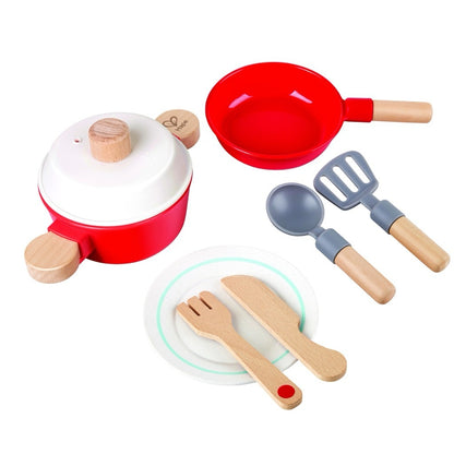 Hape - Little Chef Cook & Serve Set