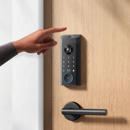 Eufy | Security E330 Smart Video Lock, Camera Doorbell Fingerprint Keyless Entry