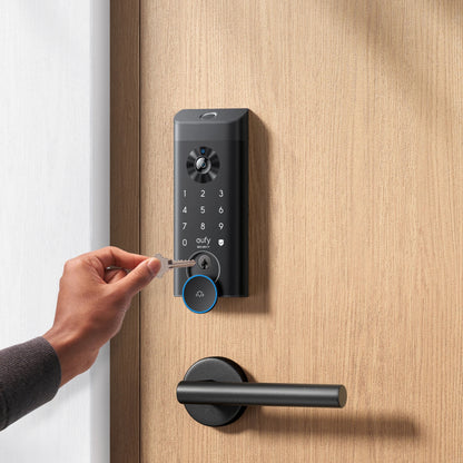 Eufy | Security E330 Smart Video Lock, Camera Doorbell Fingerprint Keyless Entry