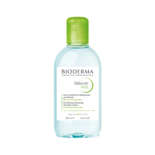 Bioderma - SEBIUM H2O 250ml | Makeup remover and face cleansing for acne prone skin
