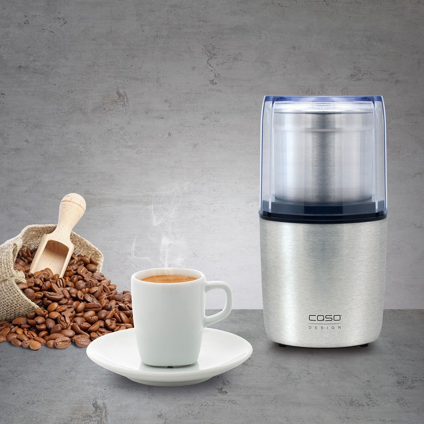 Caso - Stainless Steel Electric Coffee Grinder | 200W