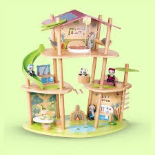 Hape - Pandas’ Bamboo House