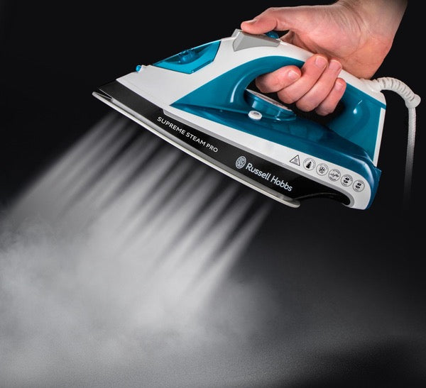 Russell Hobbs - Supreme Steam Pro Iron | Ceramic Blus 2600W