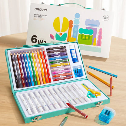 Mideer - Portable Art Gift Box | 6 in 1