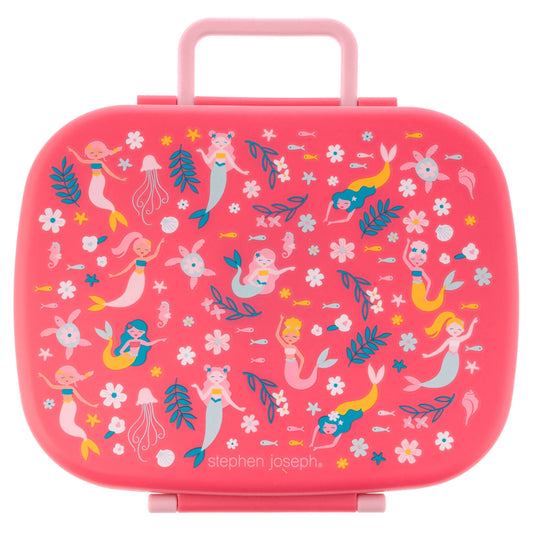 Stephen Joseph - Bento Box with Removable Tray | Mermaid