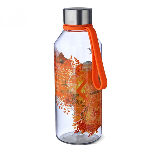 Carl Oscar - WisdomFlask™ Tritan with strap 650ML | Orange Fire