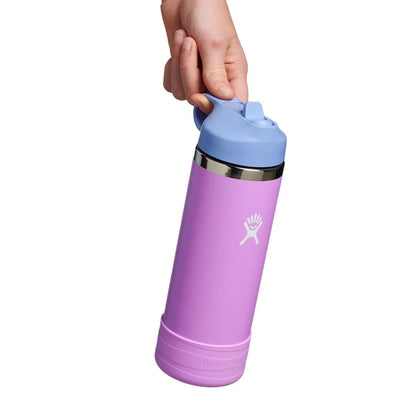 Hydro Flask - Kids Wide Mouth Straw Lid & Boot | ANEMONE | 591 ml